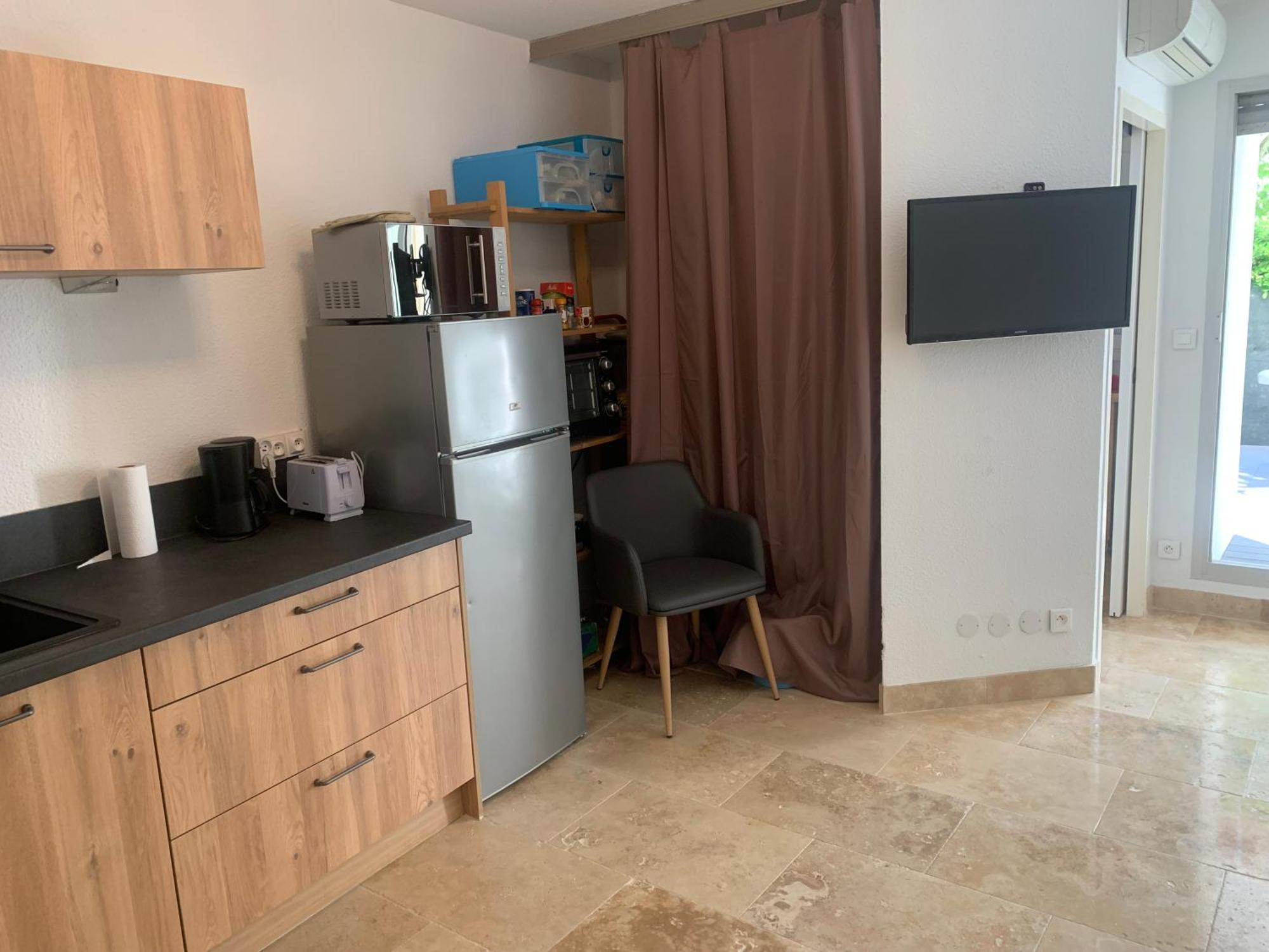 Vittoria Immobilier 4-Reglement Sur Place -Cheques Vacances Acceptes La Grande-Motte Habitación foto
